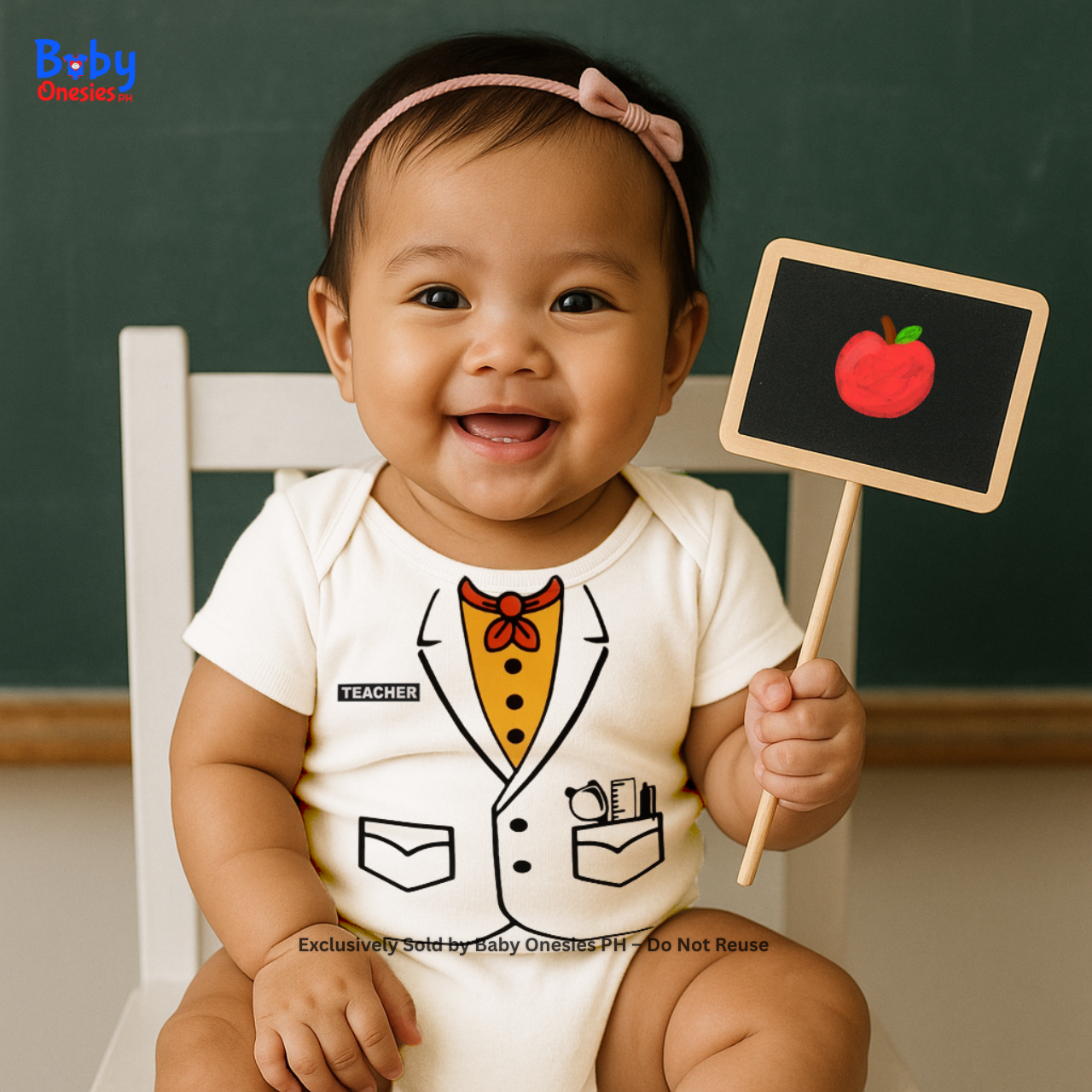 Future Teacher Baby Onesie Cute Career-Inspired Outfit | Baby Onesies PH