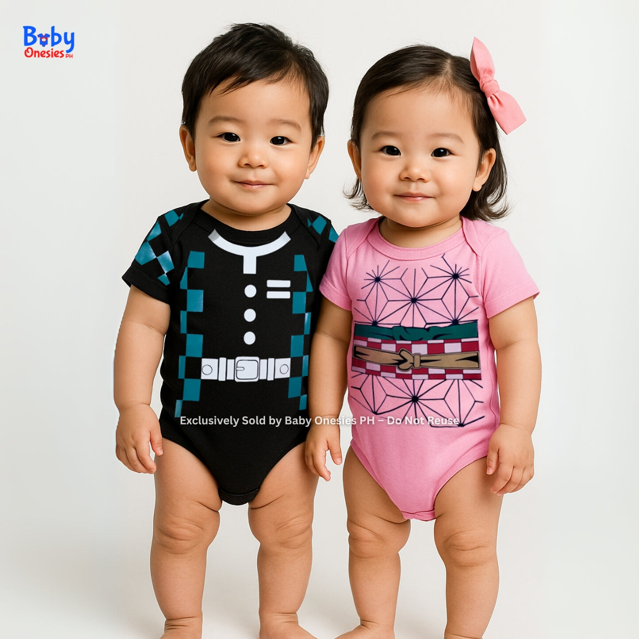 Tanjiro Demon Slayer Anime Baby Outfit | Baby Onesies PH