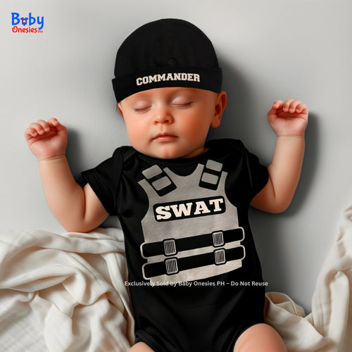 Baby SWAT Costume Onesie | Police Costume| Baby Onesies PH