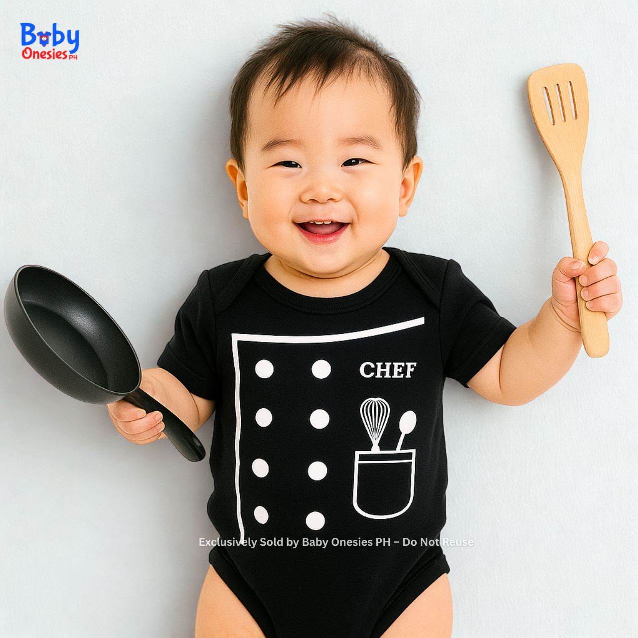 Chef-Inspired Career Baby Bodysuit | Baby Onesies PH