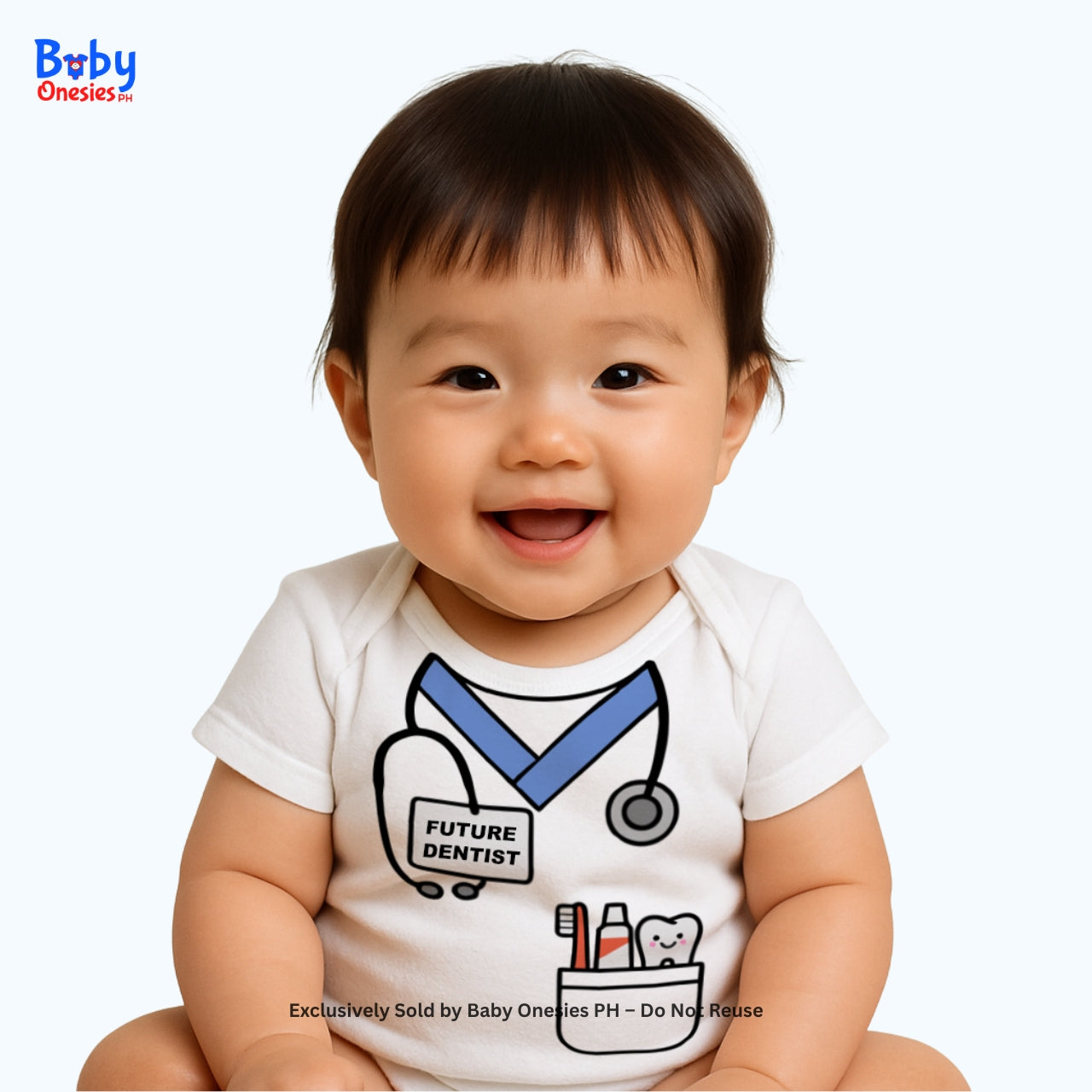 Dentist Career Baby Onesie – Future Dentist Bodysuit | Baby Onesies PH