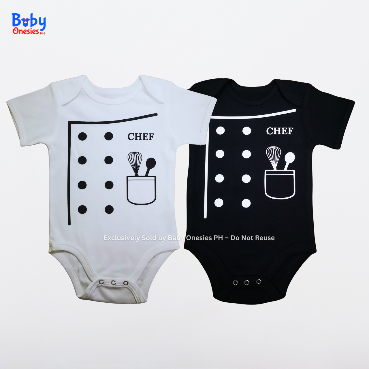 Chef-Inspired Career Baby Bodysuit | Baby Onesies PH