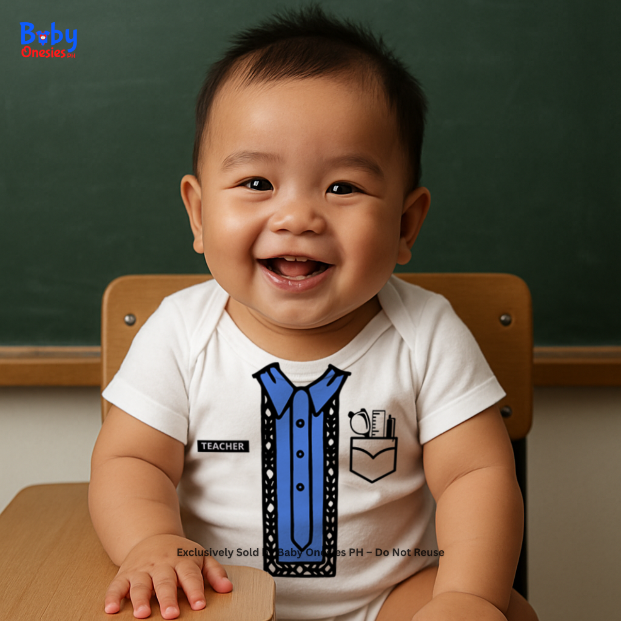 Future Teacher Baby Onesie Cute Career-Inspired Outfit | Baby Onesies PH
