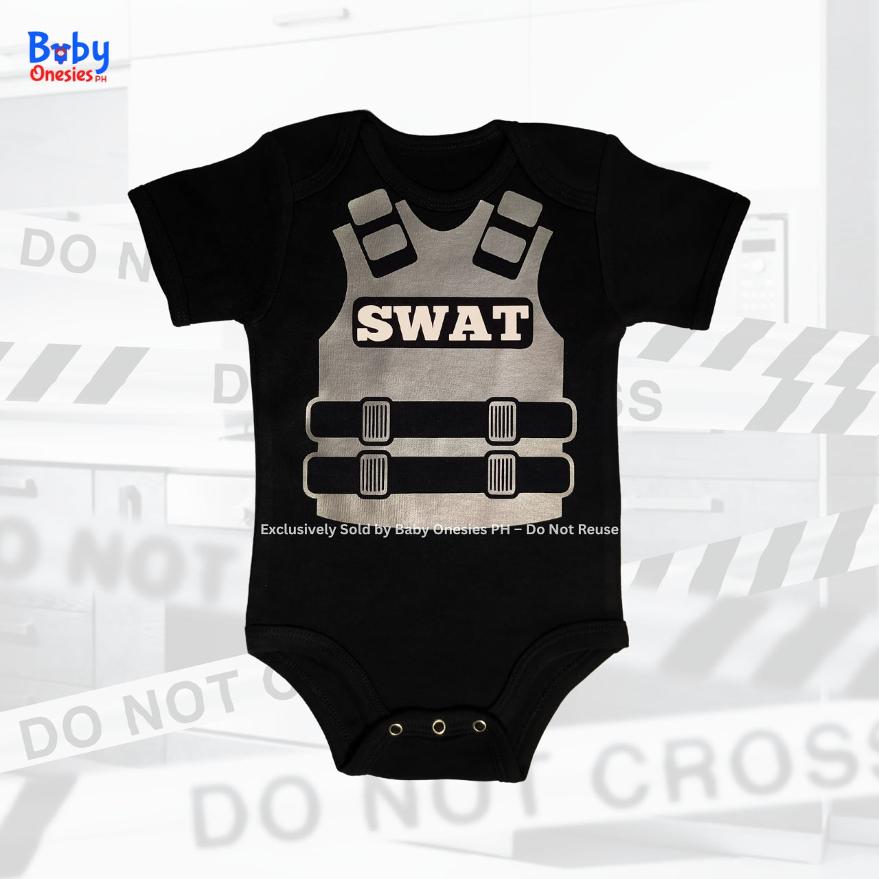 Baby SWAT Costume Onesie | Police Costume| Baby Onesies PH