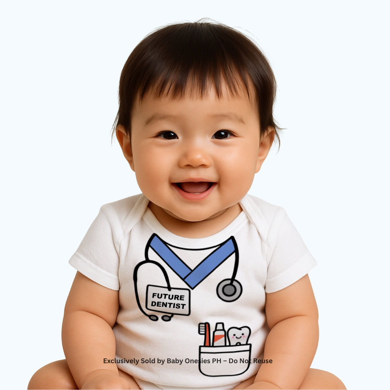 Dentist Career Baby Onesie – Future Dentist Bodysuit | Baby Onesies PH