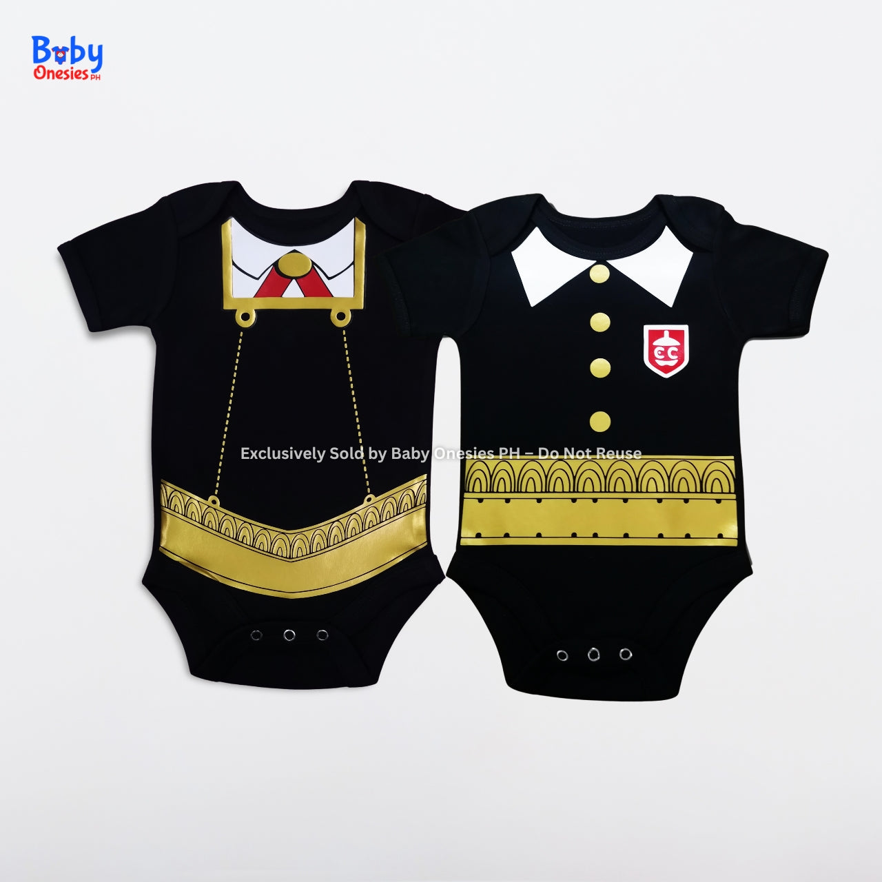 Anya Forger & Damian Desmond Baby Onesie | Spy x Family Anime | Baby Onesies PH