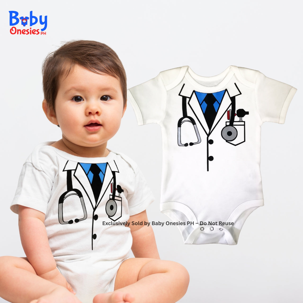 Doctor Career Baby Bodysuit | Baby Onesies PH
