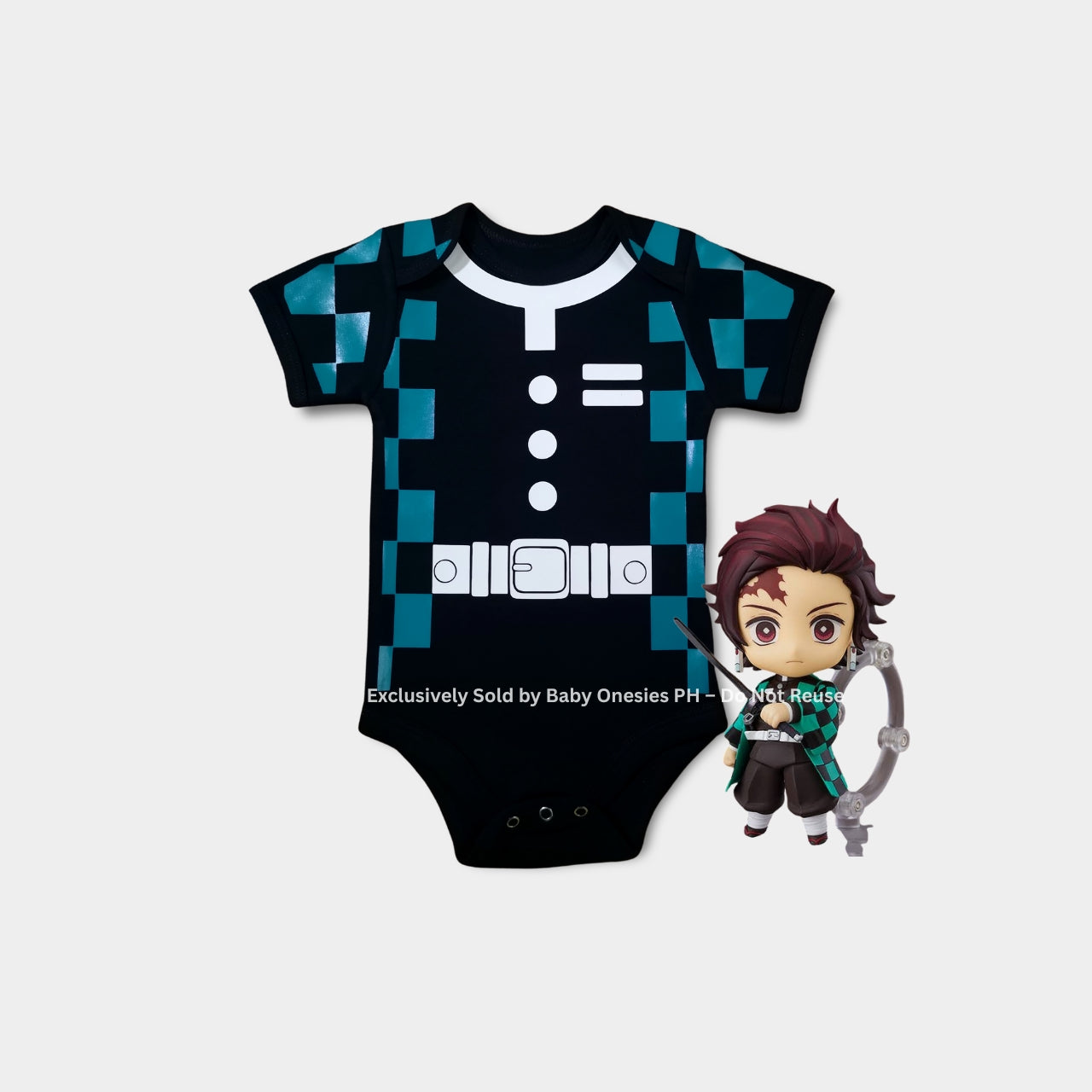 Tanjiro Demon Slayer Anime Baby Outfit | Baby Onesies PH
