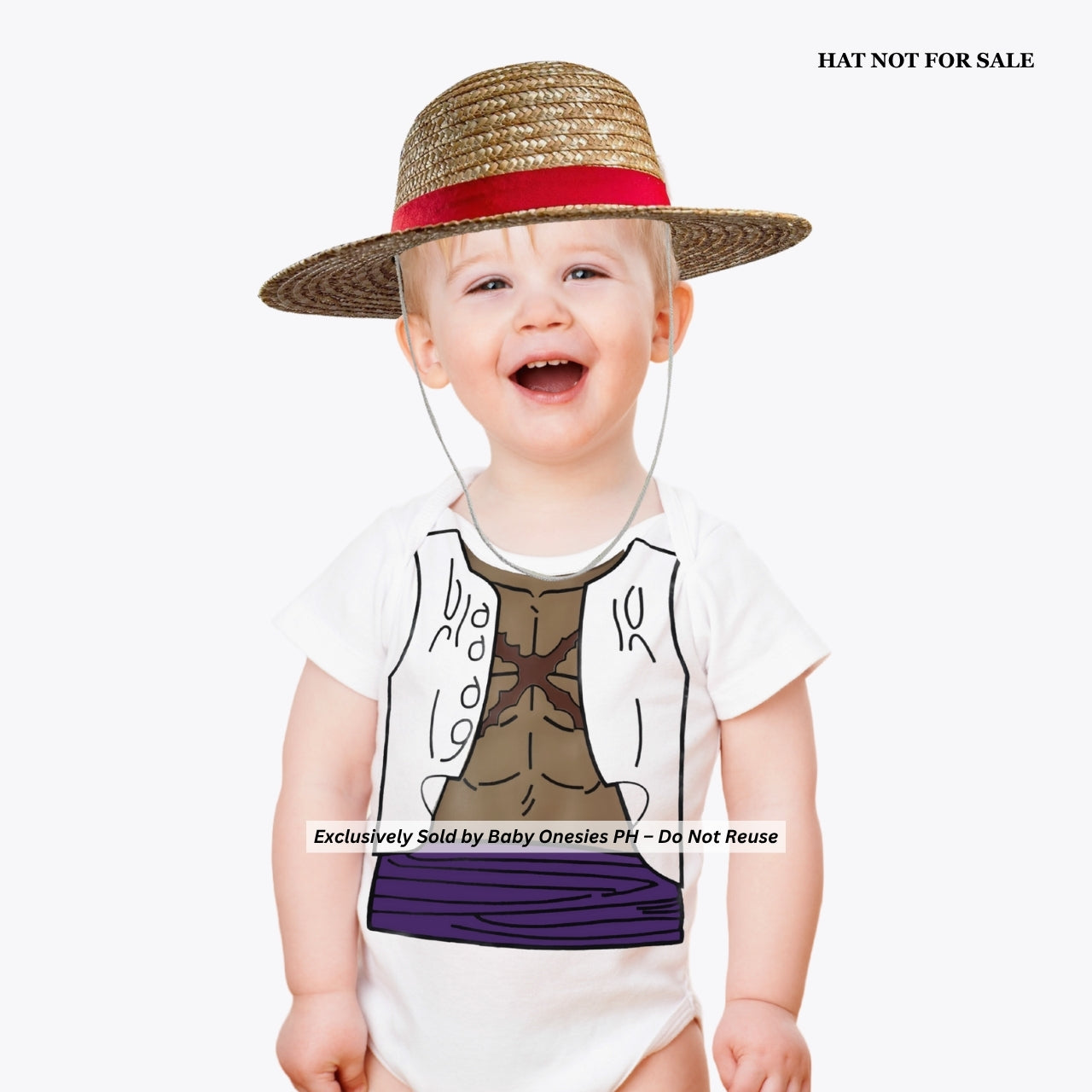 One Piece Luffy, Sabo & Anime Baby Cosplay Onesie | Baby Onesies PH