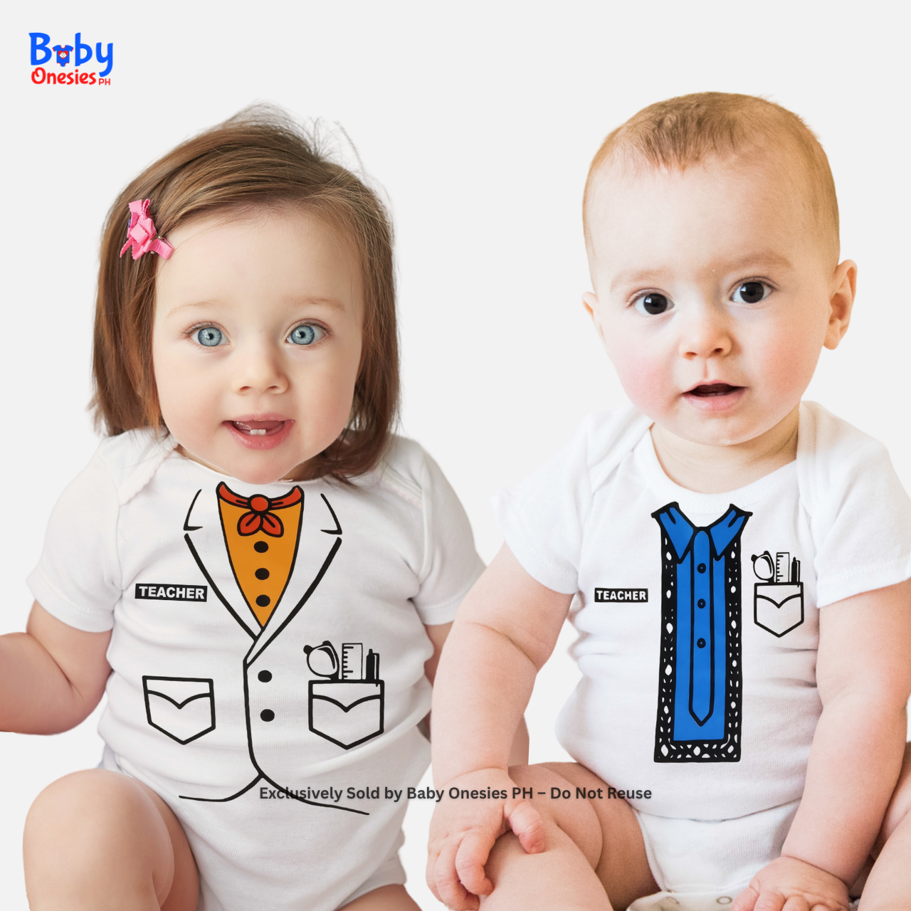 Future Teacher Baby Onesie Cute Career-Inspired Outfit | Baby Onesies PH