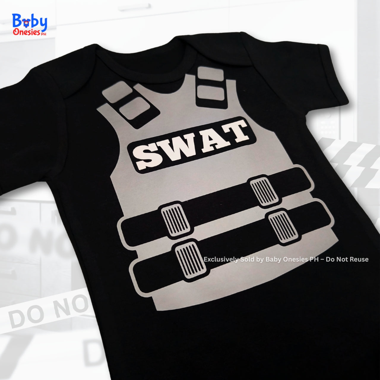 Baby SWAT Costume Onesie | Police Costume| Baby Onesies PH
