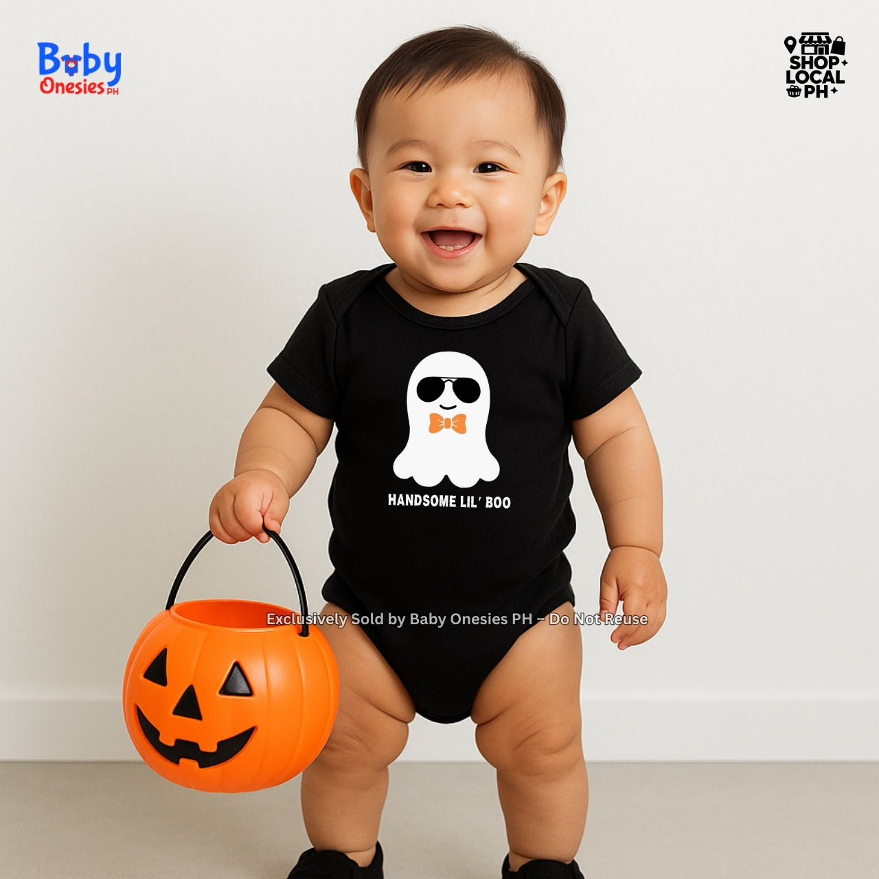 Halloween Ghost Baby Onesie | Toddler Shirt | Baby Boy & Baby Girl Halloween Romper Outfit | Baby Onesies PH