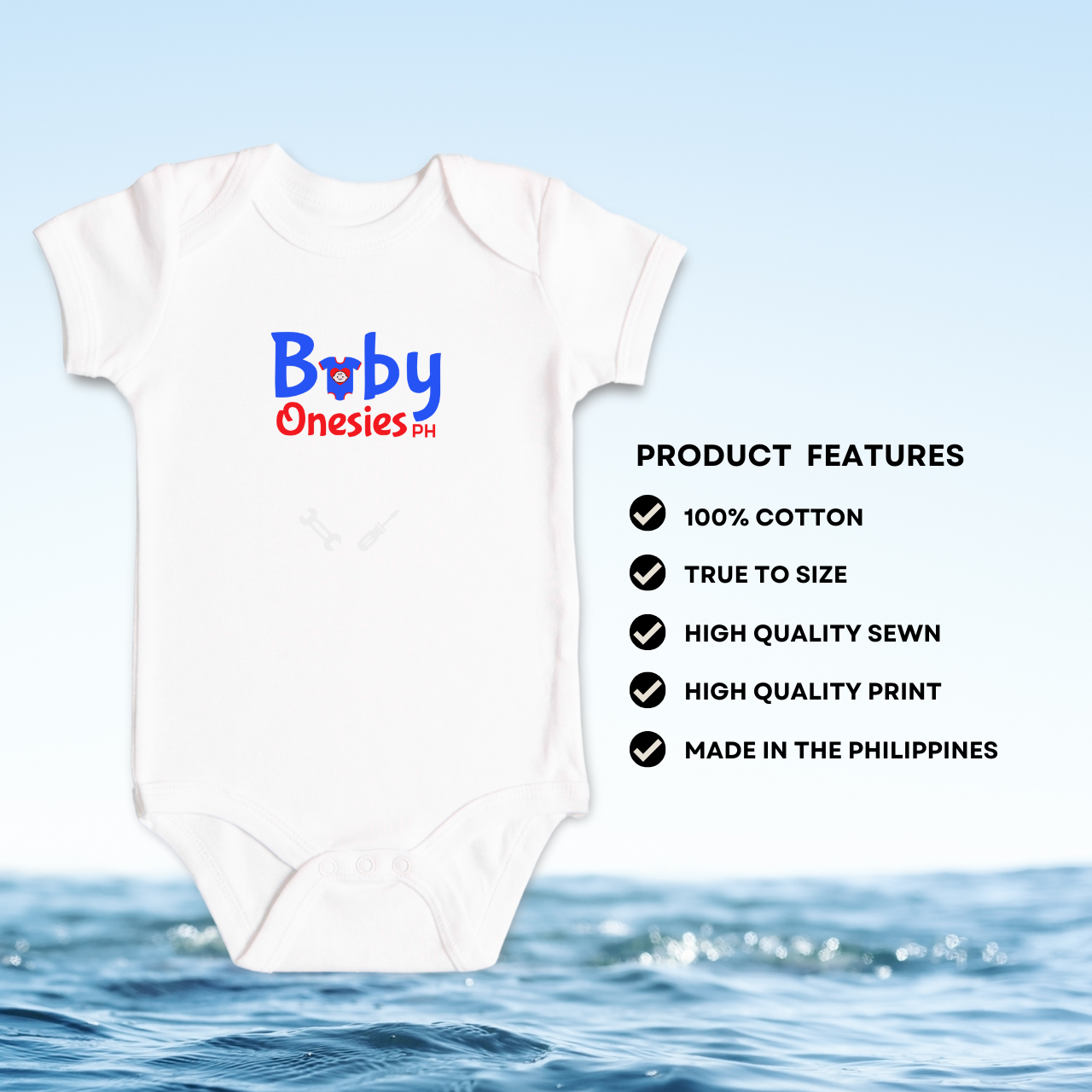 Seaman Baby Onesie – Navy Sailor Outfit | Baby Onesies PH