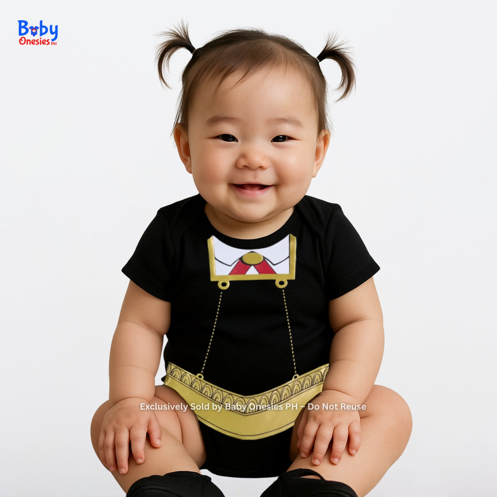 Anya Forger & Damian Desmond Baby Onesie | Spy x Family Anime | Baby Onesies PH