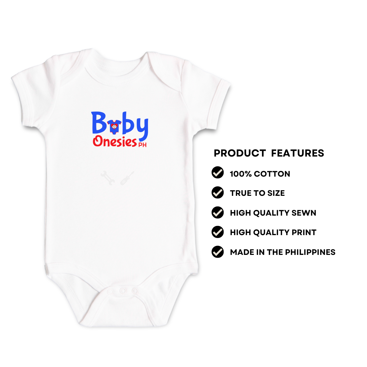 Future Fireman Baby Onesie | Career Bodysuit | Baby Onesies PH