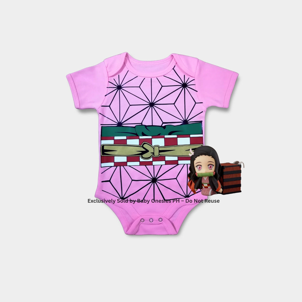 Tanjiro Demon Slayer Anime Baby Outfit | Baby Onesies PH