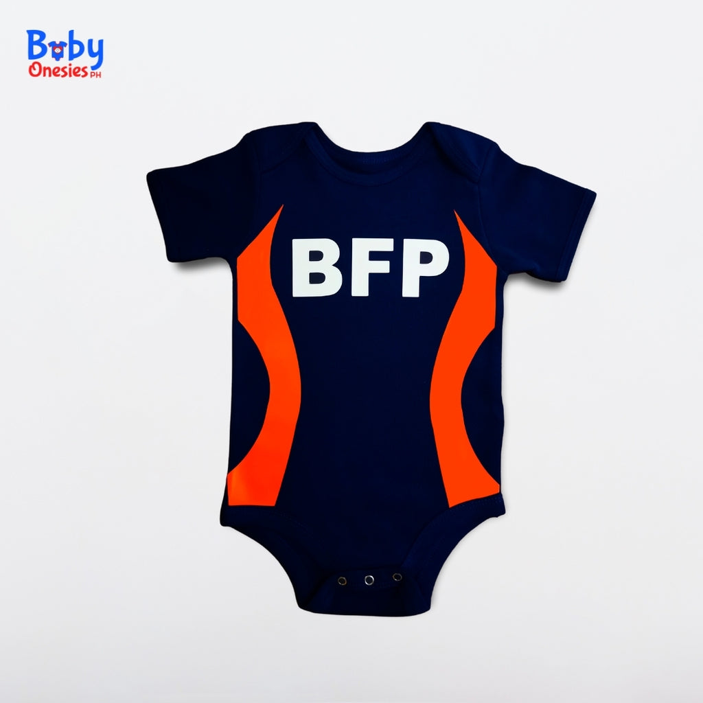BFP-Inspired Firefighter Baby Bodysuit – Future Hero Uniform | Baby Onesies PH