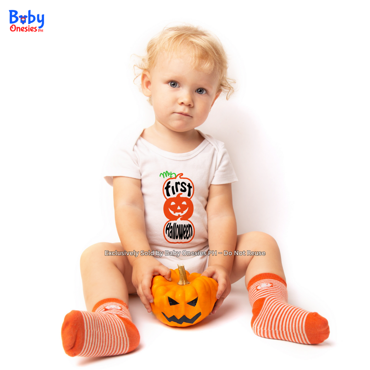 My 1st Halloween Pumpkin Baby Onesie & Toddler Shirt – Baby Onesies PH