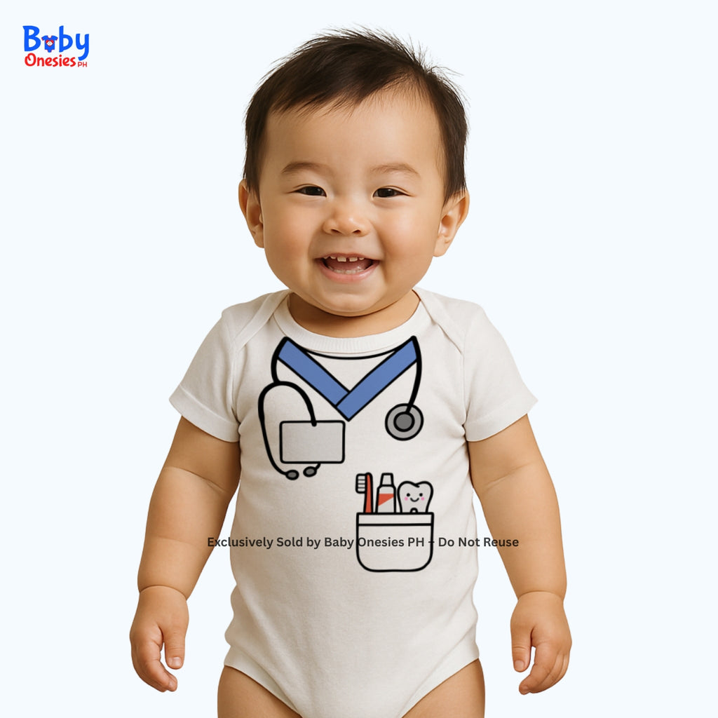 Dentist Career Baby Onesie – Future Dentist Bodysuit | Baby Onesies PH