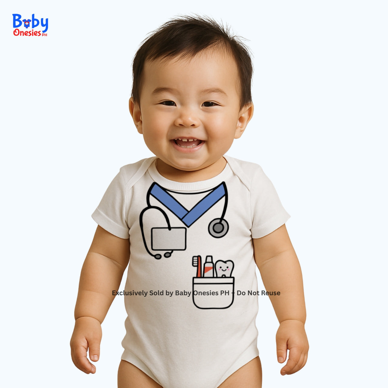 Dentist Career Baby Onesie – Future Dentist Bodysuit | Baby Onesies PH