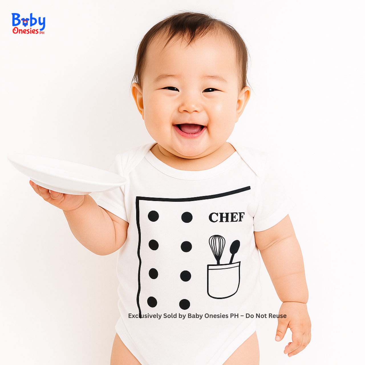 Chef-Inspired Career Baby Bodysuit | Baby Onesies PH