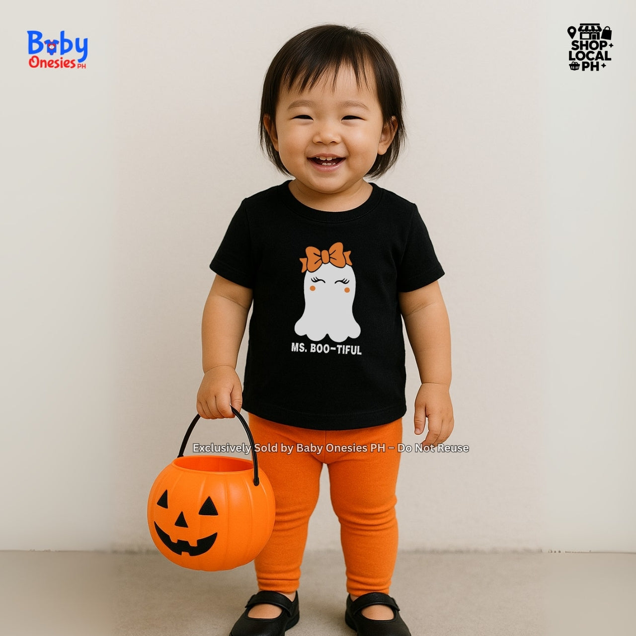 Halloween Ghost Baby Onesie | Toddler Shirt | Baby Boy & Baby Girl Halloween Romper Outfit | Baby Onesies PH