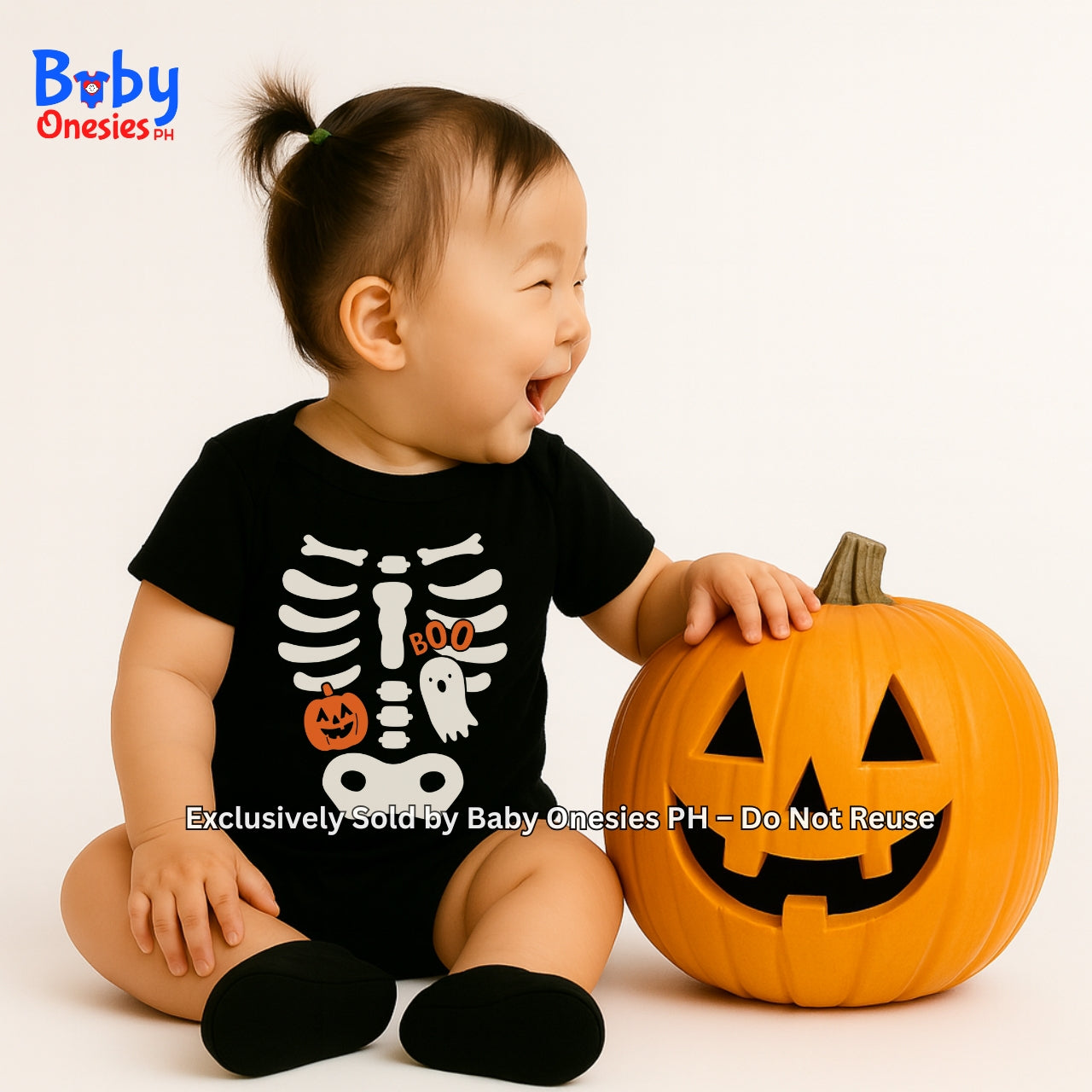 Halloween Skeleton Boo Trick or Treat Baby Onesie & Kids Shirt | Matching Sibling Outfit – Baby Onesies PH
