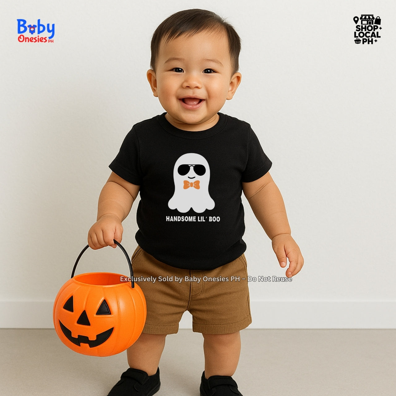 Halloween Ghost Baby Onesie | Toddler Shirt | Baby Boy & Baby Girl Halloween Romper Outfit | Baby Onesies PH