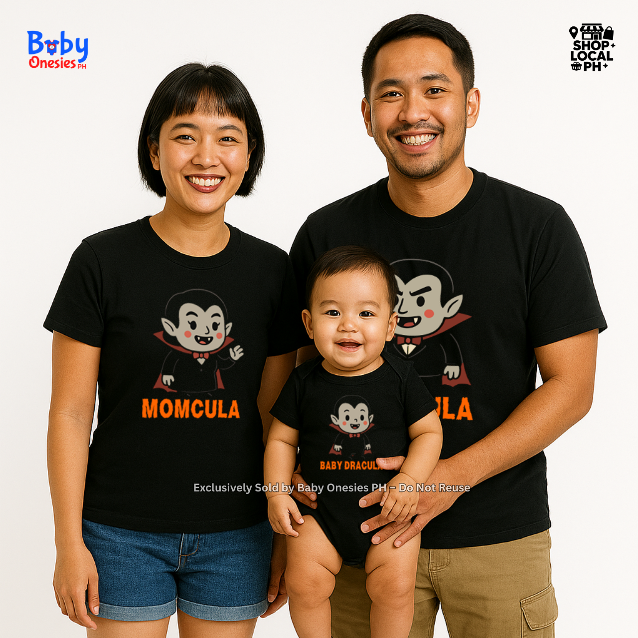 Dracula Family Matching T-Shirts | Baby Onesies PH