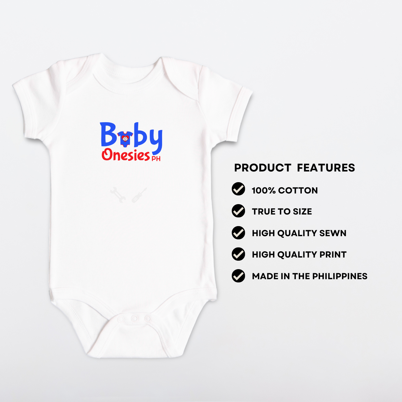 Chef-Inspired Career Baby Bodysuit | Baby Onesies PH
