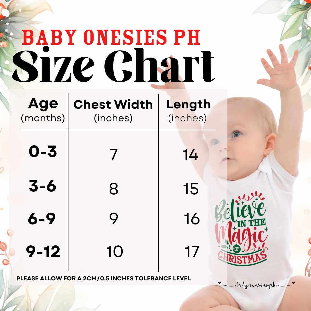 My 1st Christmas Baby Onesie & Personalized Santa Hat | Baby Onesies PH