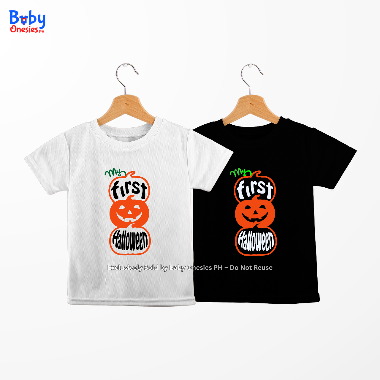 My 1st Halloween Pumpkin Baby Onesie & Toddler Shirt – Baby Onesies PH