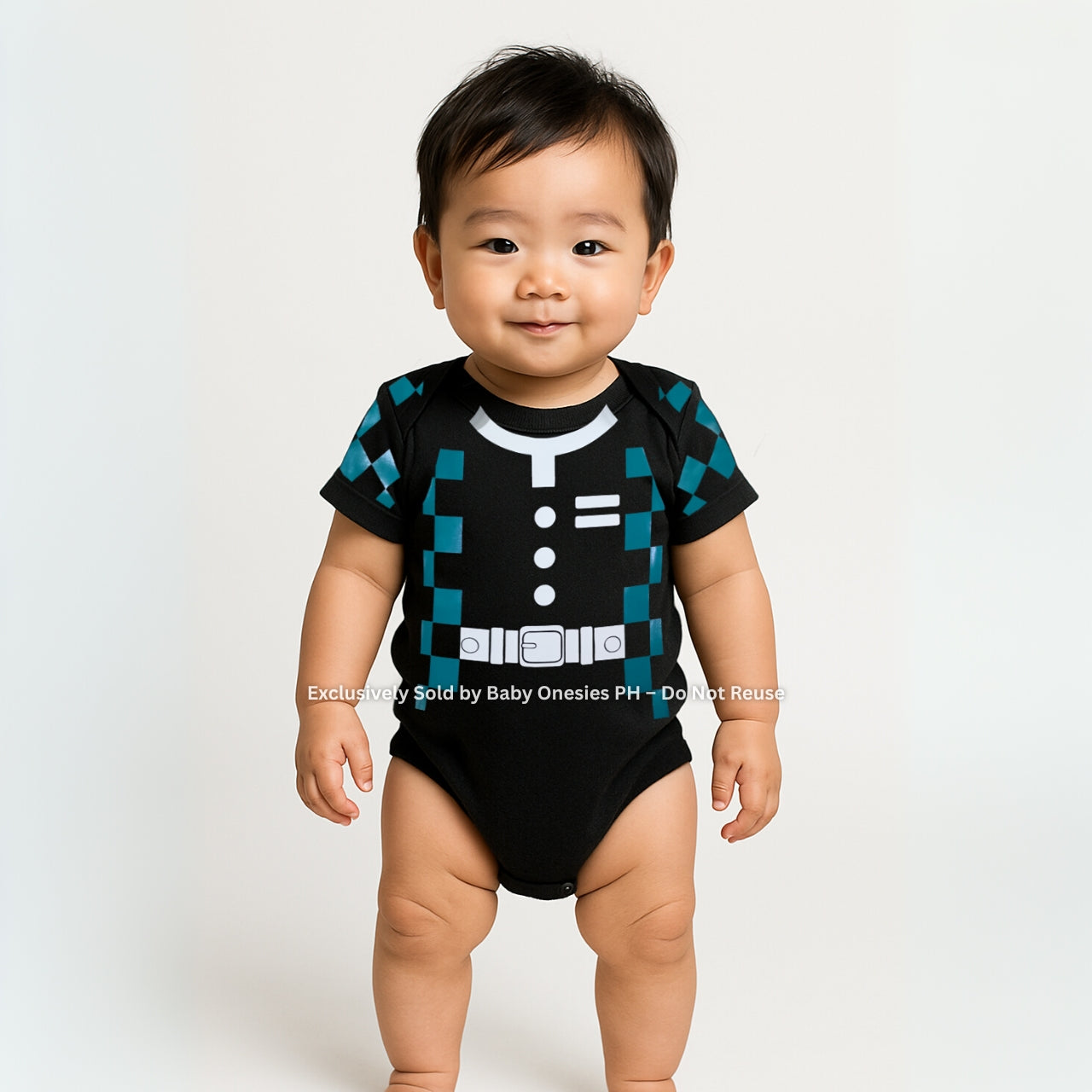 Tanjiro Demon Slayer Anime Baby Outfit | Baby Onesies PH