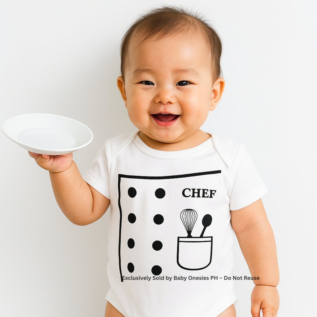 Chef-Inspired Career Baby Bodysuit | Baby Onesies PH