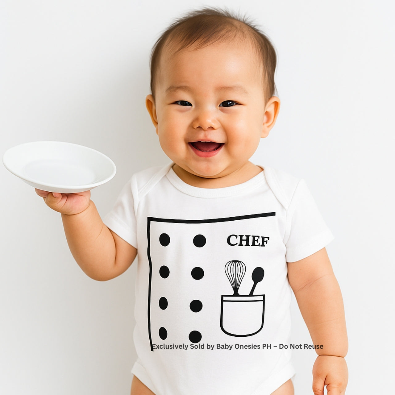 Chef-Inspired Career Baby Bodysuit | Baby Onesies PH
