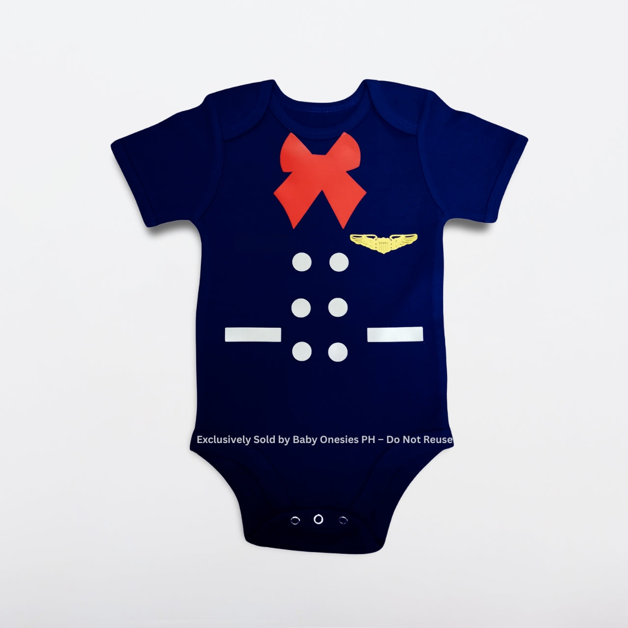 Flight Attendant Career Baby Onesie – Airline Uniform-Inspired Bodysuit | Baby Onesies PH